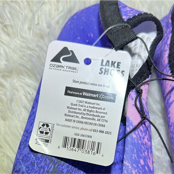 Ozark Trail Slip-on Lake Shoes Unisex Size Small Nonslip Rubber Soles NWT - Picture 3 of 5